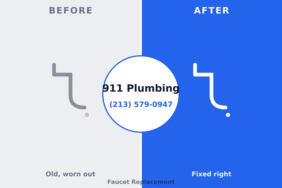 Before and after: plumbing repair Waipio, HI